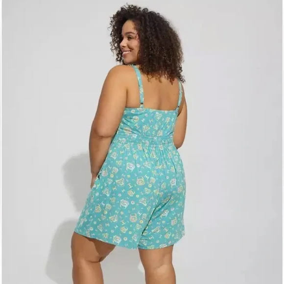 Torrid Star Wars Troopers Super Soft V-Neck Romper - Picture 3 of 7